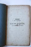 Stappers, Alexandre de. - Mémoire sur le desséchement du Lac de Harlem et sa conversion in forêt; dédié aux amis de l'agriculture et de l'industrie nationale par Alexandre de Stappers (...) accompagné d'une carte descriptive, Bruxelles J.F. De Greef-Laduron, 1829, 47...