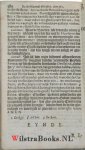 Ridderus, Franciscus - De Beschaemde Christen, door Het Geloof en Leven van Heydenen en andere natuerlijcke Menschen.