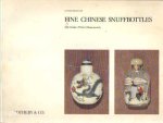 Sotheby - Catalogue of Fine Chinese Snuffbottles - 11th October, 1974 at 2.30 pm precisely