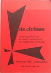 Butelijn Lenard, Deelen Jan Gerrit e.a. - De civitate Verenigingsblad van civitas studiosorum in fundamento reformato jaargang 36 no 6 mei 1982 themanummer geschiedenis