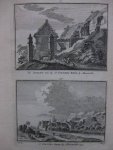 Maastricht. - De ingang van de St. Pieters Berg by Maastricht/ St. Pieters Berg by Maastricht, 1740.