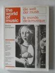 Baumann, Max e.a. - The world of music, die welt der musik, le monde de la musique Musical Iconography Tekst in 3 talen Engels Duits Frans 3/1988