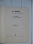 Jensen, Hans - Die Schrift in Vergangenheit und Gegenwart.