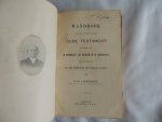 Hoedemaker, Dr. Ph. J - Handboek voor het onderwijs in het Oude Testament ten dienste van de Catechisatie, het Huisgezin en de Zondagsschool