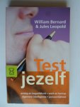 Bernard,  Willem & Jules Leopold - Test jezelf, Aanleg en begaafdheid, werk en beroep, algemene intelligentie, persoonlijkheid