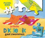 J Boeke - Dikkie Dik Gaat Zwemmen (Puzzelboek)