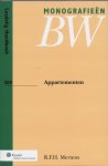 R.F.H. Mertens - Monografieen Nieuw BW B29 -   Appartementen