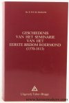 Hamans, P. W. F. M. - Geschiedenis van het Seminarie van het Eerste Bisdom Roermond (1570-1813).