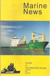  - Marine News, Journal of the World Ship Society. Vol.53, no.1 january 1999