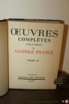 FRANCE, Anatole - Oeuvres complètes illustrées - Tome II - Jocaste et le chat maigre + Le crime de Sylvestre Bonnard.