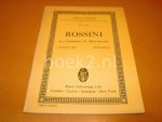(Bladmuziek) - Rossini No. 1122, La Cambiale di Matrimonio, Overture Sinfonia (Partiture Miniature).