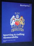 Catalogus Bonhams - Sporting & Golfing Memorabilia