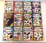 nvt - Leer over kinderboeken - Set 12 boekjes - Spelend leren en inkleuren