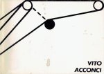 ACCONCI, Vito - Marja BLOEM & Dorine MIGNOT - Vito Acconci - Catalogue of Headlines & Image. [+ Loose inserted Dutch translation].