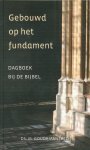 M. Goudriaan - Gebouwd op het fundament
