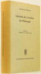 WINDELBAND, W. - Lehrbuch der Geschichte der Philosophie.  Mit einem Schlußkapitel Die Philosophie im 20. Jahrhundert und einer Übersicht über den Stand der philosophiegeschichtlichen Forschung. Herausgegeben von Heinz Heimsoeth.