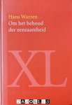 Hans Warren - Om het behoud der eenzaamheid. XL