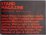 Silkin Jon, Tracy Lorna, Blackburn Michael, e.a. - Stand Magazine Winter 1984-85 Short Story Three Poems Bogin Nina, Two Poems Hamburger Michael, Eagleton Terry, Wainwright Jeffrey, Davin Dan, Lewis Peter, e.a.