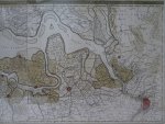 Zeeuws- Vlaanderen (Staats-Vlaanderen). - Nieuwe kaart van het westelykste gedeelte van Staats-Vlaanderen en van het oostelykste gedeelte van Staats-Vlaanderen