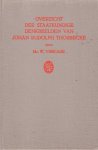 Verkade, W. - Overzicht der staatkundige denkbeelden van Johan Rudolph Thorbecke (1798-1872).