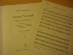 Monteverdi; Claudio - Scherzi Musicali; Deel II; Fur drei Singstimmen; 2 violen; basso continuo (herausgegeben von Hilmar Trede)
