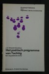 Brandt Corstius, J.C. - een vergelijkende studie   Het poetisch programma van Tachtig