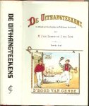 Lennep, Mr .J. van en J. ter Gouw Geillustreerd met ruim 300 Boekdruk Etsen van F.W. Zurcher - De Uithangteekens .. In verband met Geschiedenis en Volksleven beschouwd tweede deel
