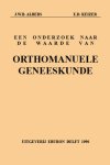 Albers - Onderzoek waarde orthomanuele geneeskund