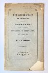 Coronel, S. Sr. - [Friesland, 1868] Het gildewezen in Friesland. Voordragt gehouden in de vereeniging: Nijverheid, te Leeuwarden, den 4 Maart 1868, W. Eekhoff, Te Leeuwarden, 1868, 33 pp.