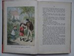 N.n.. - De nieuwe Kinderbibliotheek. Jaargang 1885. Eerste en tweede deel in 1 band.