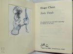 Hugo Claus - Perte totale [luxe ex. met orig. tekening] Ter gelegenheid van zijn 60e verjaardag 60 schetsen en 60 nota’s. Met een originele tekening door Hugo Claus