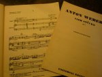 Weber; Anton - Vier Stucke Op. 7; Viool + piano
