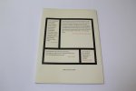 Jan Tschichold - Typographische mitteilungen: sonderheft elementare typographie