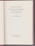 John Alexander Symington - Bibliography of the works of all members of the Brontë family and of Brontëana