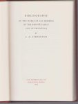 John Alexander Symington - Bibliography of the works of all members of the Brontë family and of Brontëana