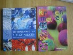 Anneke Radsma-Rietveld / Gineke Walvisch-Root / Stephanie Burnham / Jean Power / Mary Maguire - Zes boeken over kralen. ( zie meer info voor de titels )