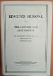 Eley, Lothar en Edmund Husserl - Edmund Husserl. Philosophie der Arithmetik (Band XII Husserliana)