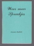 Beeftink, Jonatan - Weer meer spreukjes