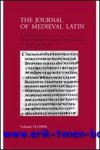 N/A; - Journal of Medieval Latin 19/2009,