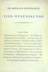 Poppelbaum, Hermann - Tier-Wesenskunde