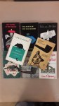 Charteris / Fleming / Fleming / Fleming / Simenon / Fleming / Fleming / Simenon - De Saint in het harnas / Van een blik tot een moord / Kalm aan , Mr. Bond / Hoog spel / Maigret en zijn dode / In dienst van hare majesteit / De spion die mij beminde / Maigret en de gele hond