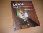 Christel Kapitzki - Brick '04 Die Beste Europïsche Ziegelarchitektur : Brick Award 2004