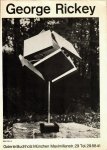 Rickey, George - - Einladung zur eröffnung am 27.11.1973, 20 Uhr. Galerie Buchholz München.