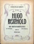 Reinhold, Hugo: - Auf der Wanderschaft. Musikalische Characterskizzen für Pianoforte. Op. 33