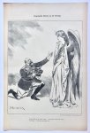 Braakensiek, Johan (1858-1940) - [Original lithograph/lithografie by Johan Braakensiek] Engelands Kroon en de Oorlog, 30 Maart 1902, 1 pp.