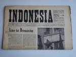  - Weekblad Indonesia, waarin is opgenomen het verzetsblad 'De Bevrijding', pro-indonesisch weekblad uitgegeven door Indonesiers in Nederland