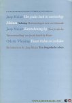 MEIJER, J. - Het joodse boek in vooroorlogs Mokum inclusief losse bijlage 'Plattegrond Buurt P' -  Uitgelezen Boeken jrg. 8 nr. 1/2