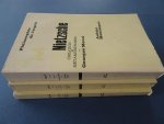 Morel, Georges. - Nietzsche: Introduction à une première lecture. Vol.I. Genèse d'une oeuvre. Vol.II.Anaylse de la Maladie. Vol.III. Création et métamorphoses.