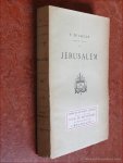 SAULCY, F. DE. - Jérusalem.