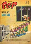 Diverse  tekenaars - PEP 1965 nr. 51 , stripweekblad, 18 december met o.a. DIVERSE STRIPS/HARRY BILD (FEYENOORD, 1 p.)/ARENDSOOG (VERVOLGVERHAAL, ILLUSTRATIE HANS KRESSE)/LUCKY LUKE (COVER)/VELDRIJDEN (CYCLO-CROSS, 2 p.), goede staat